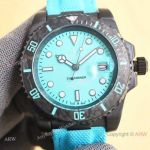 New Copy Rolex DiW Submariner Aquamarine Limited Edition Watches Citizen Baby Blue Dial